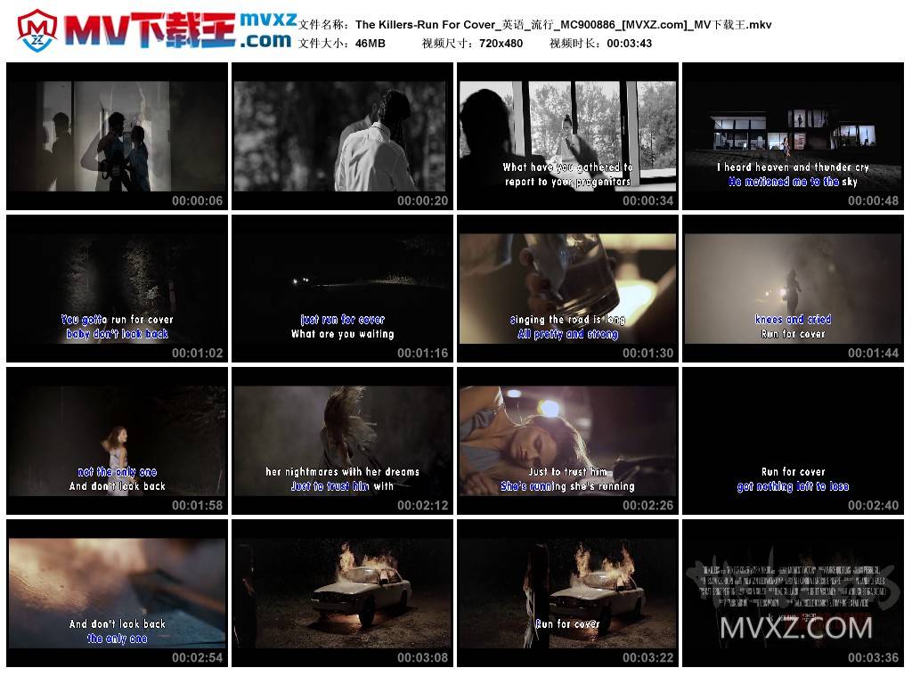 The Killers-Run For Cover_英语_流行_MC900886